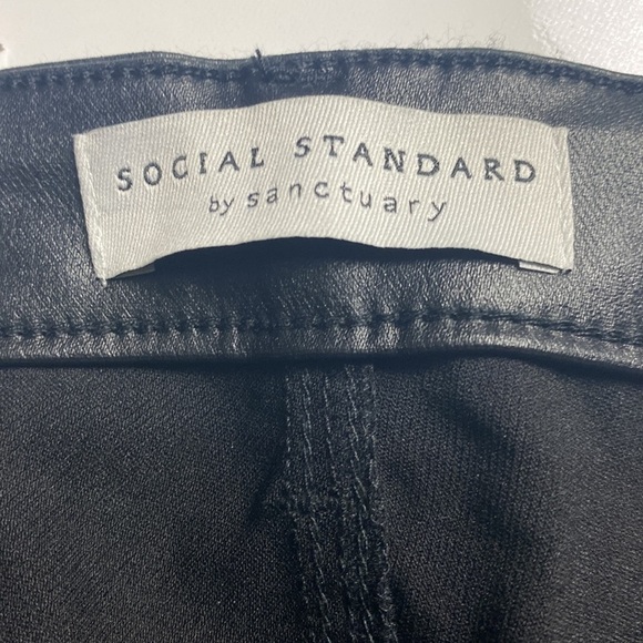 Social Standard by Sanctuary Mid Rose Ankle Skinny Slim Fit 5 Pocket Pants - Picture 6 of 11